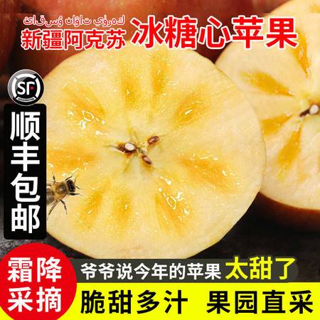 新疆阿克蘇冰糖心蘋果 年貨臻選，新鮮直達